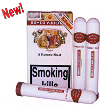 Romeo y Julieta No3 Tubed - Packet of 3 Havana Cigars