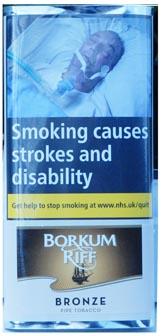 Borkum Riff Bronze (Formerly Bourbon Whiskey( Pipe Tobacco - 5 Packets of 50gms