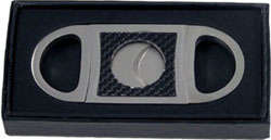 Cigar Cutter with Carbon Fibre