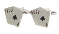 Cuff Links - Aces