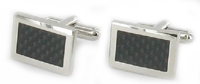 Cuff Links - Black Enamel