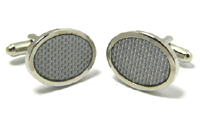 Cuff Links - Carbon Fibre Design