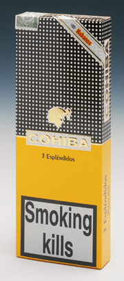 Cohiba Esplendidos - Packet of 3 Havana Cigars