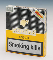 Cohiba Siglo I - Packet of 5 Havana Cigars