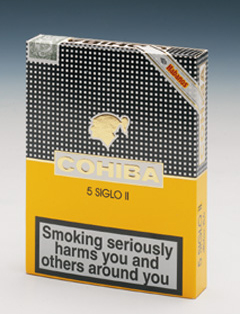 Cohiba Siglo II - Packet of 5 Havana Cigars