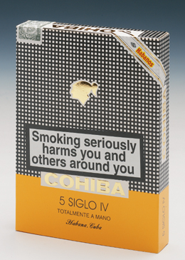 Cohiba Siglo IV - Packet of 5 Havana Cigars