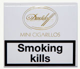 Davidoff Mini Cigarillos Gold - Packet of 20 Small Cigars