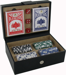Dice, Cards and Chips Set