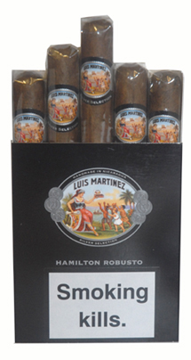 Luis Martinez Hamilton Robusto - Packet of 5 Nicaraguan Cigars