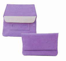 Roll-Up Tobacco Pouch with Paper Holder