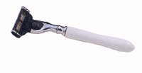 White Mach 3 Shaving Razor 