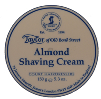 Almond Shaving Cream in 150gm Tub