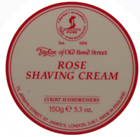 Rose Shaving Cream in 150gm Tub