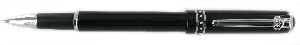 Lucerne - Black Swarovski Crystal Ball Point Pen