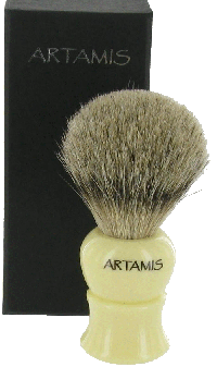 Best Badger Shaving Brush with Ivory Coloured Handle